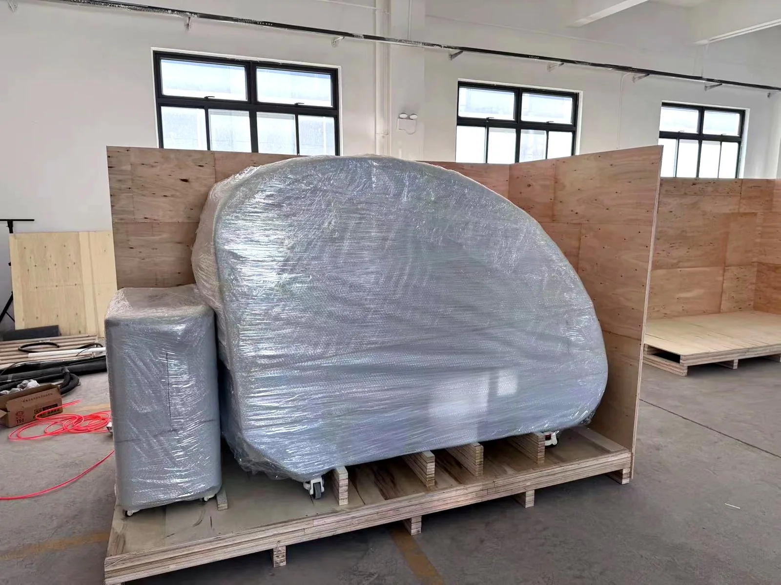 Export wooden crate packing